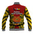 Papua New Guinea Baseball Jacket Madang Province Mix Coat Of Arms Polynesian Art LT14 - Polynesian Pride