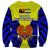Papua New Guinea Sweatshirt Morobe Province Mix Coat Of Arms Polynesian Art LT14 - Polynesian Pride
