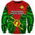 Papua New Guinea Sweatshirt Southern Highlands Province Mix Coat Of Arms Polynesian Art LT14 Unisex Red - Polynesian Pride
