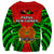 Papua New Guinea Sweatshirt Southern Highlands Province Mix Coat Of Arms Polynesian Art LT14 - Polynesian Pride