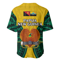 Papua New Guinea Baseball Jersey Hela Province Mix Coat Of Arms Polynesian Art LT14 - Polynesian Pride