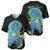 (Custom Personalised) Palau Baseball Jersey Hibiscus Turtle Mix Coat Of Arms Black Version LT14 Black - Polynesian Pride