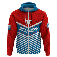 Custom West Papua Hoodie Coat of Arms and Morning Star Flag LT14 - Polynesian Pride
