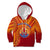 French Polynesia Kid Hoodie Happy Internal Autonomy Day LT14 Red - Polynesian Pride