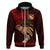 Tonga Fathers Day Hoodie Black Tongan Ngatu I Love You Dad LT14 - Polynesian Pride