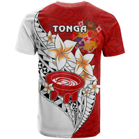 Tonga Kava Bowl T Shirt Tongan Kupesi Ngatu Pattern White LT14 - Polynesian Pride