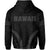 Polynesian Kakau Seal of Hawaii Zip Hoodie Sport Style Version 2.0 Gray - Polynesian Pride