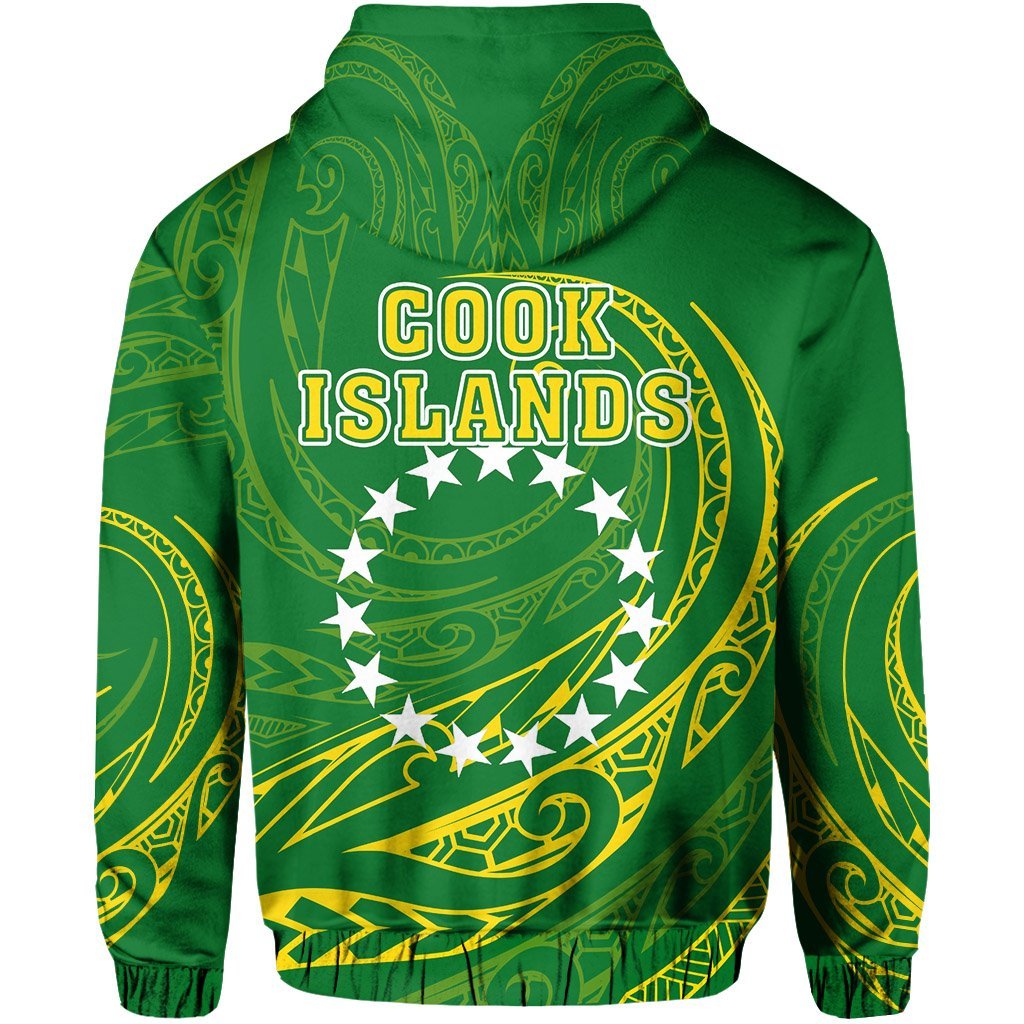 Cook Islands Hoodie Frida Style - Polynesian Pride
