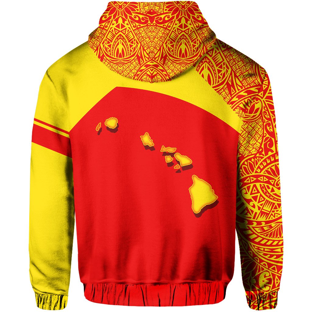 Kanaka Polynesian Mauna Kea Hoodie Vera Style - Polynesian Pride