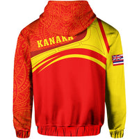 Kanaka Polynesian Mauna Kea Hoodie Eudora Style - Polynesian Pride