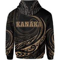 Kanaka Hoodie Frida Style Gold - Polynesian Pride