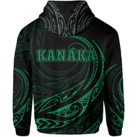 Kanaka Hoodie Frida Style Green - Polynesian Pride