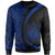Hawaii Coat Of Arms Polynesian Crewneck Sweatshirt - Blue - Circle Style - Polynesian Pride