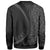 Hawaii Coat Of Arms Polynesian Crewneck Sweatshirt - Gray - Circle Style - Polynesian Pride