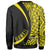 Hawaii Coat Of Arms Polynesian Crewneck Sweatshirt - Yellow - Circle Style - Polynesian Pride