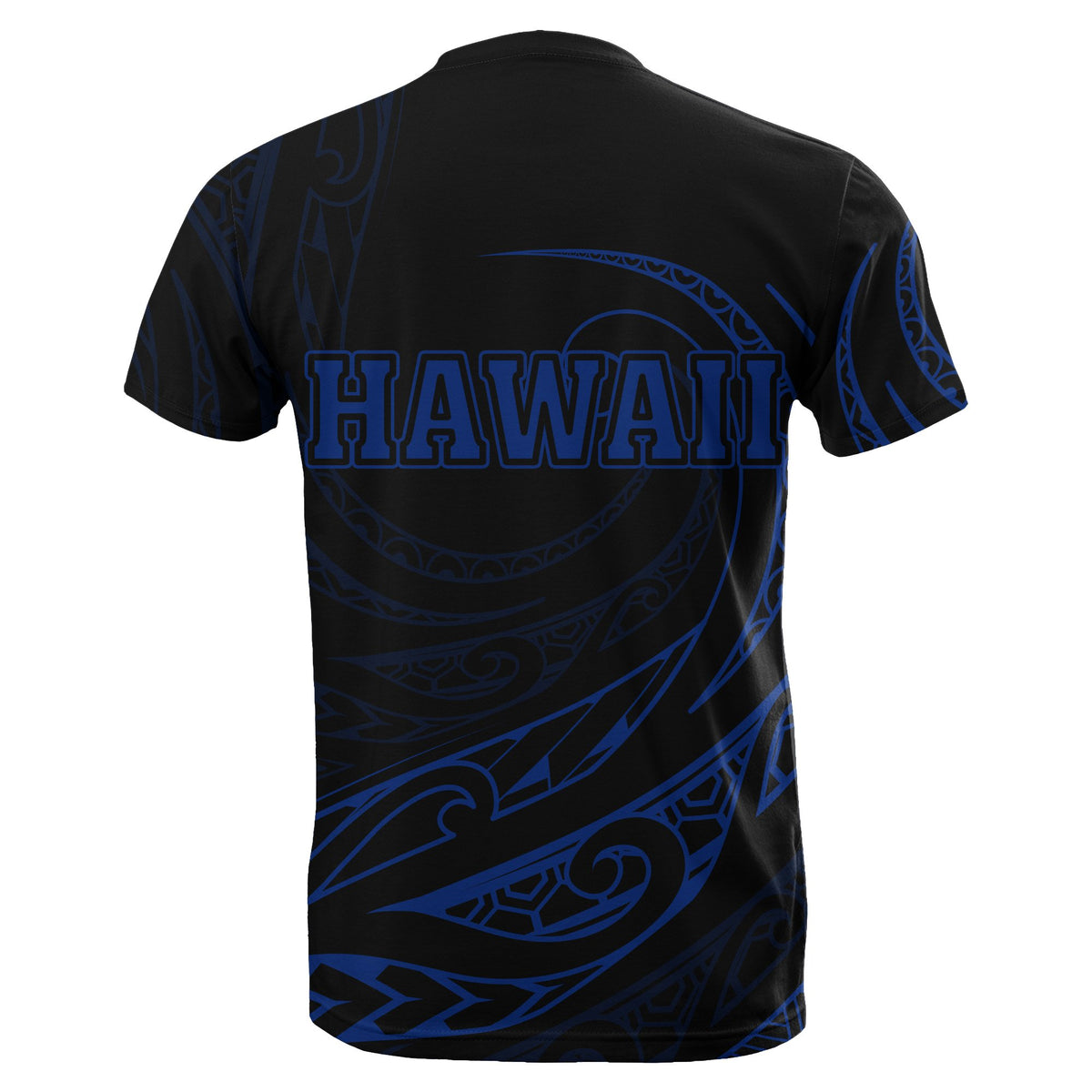 Hawaii T Shirt Frida Style Blue - Polynesian Pride