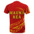 Hawaiian Mauna Kea Polynesian T shirt Frida Style - Polynesian Pride