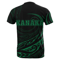 Kanaka T shirt Frida Style Green - Polynesian Pride