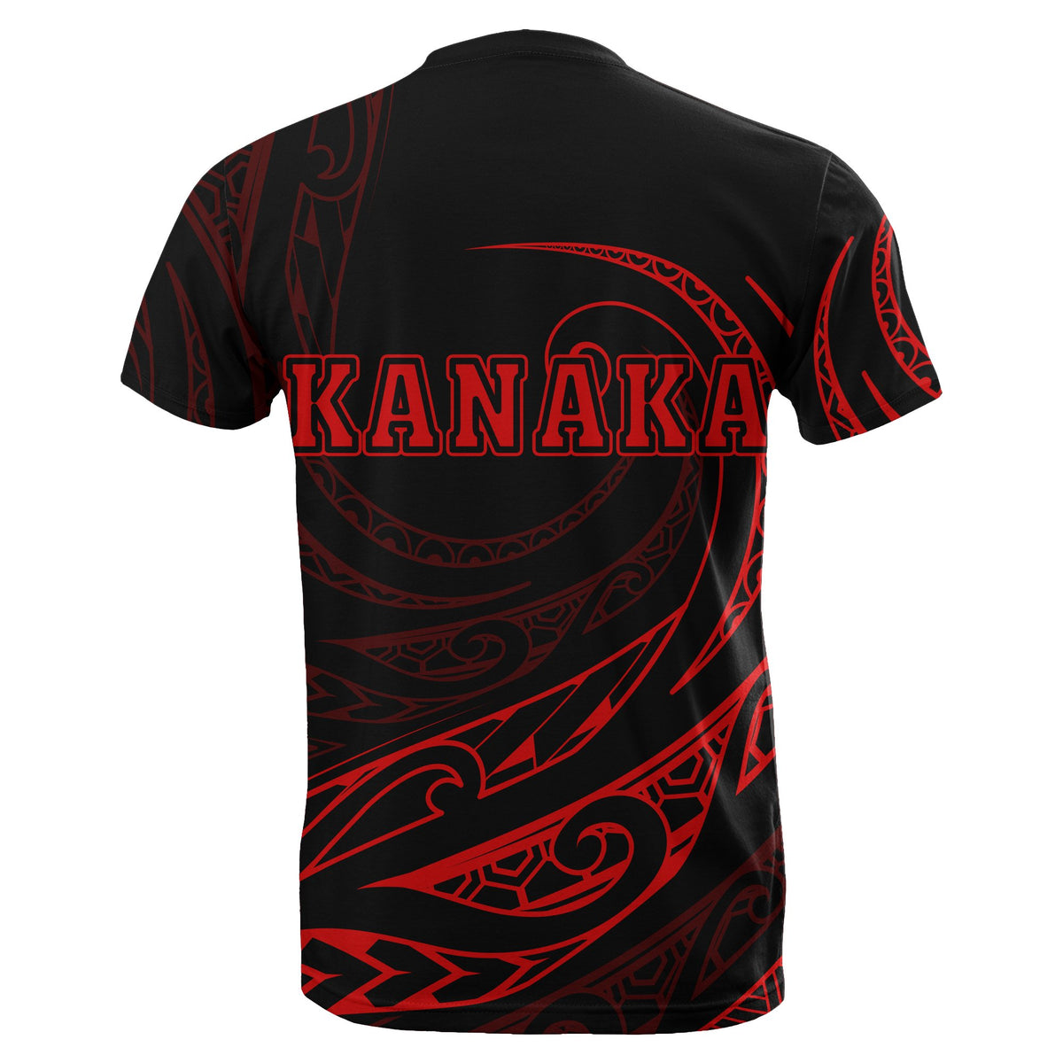 Kanaka T shirt Frida Style Red - Polynesian Pride