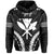 Polynesian Kakau Kanaka Map Hawaii Hoodie Sport Style Version 2.0 White - Polynesian Pride