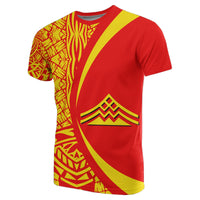 Hawaii Polynesian Mauna Kea T Shirt Circle Style - Polynesian Pride