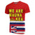 Hawaii T Shirt Flag Mauna Kea - Polynesian Pride