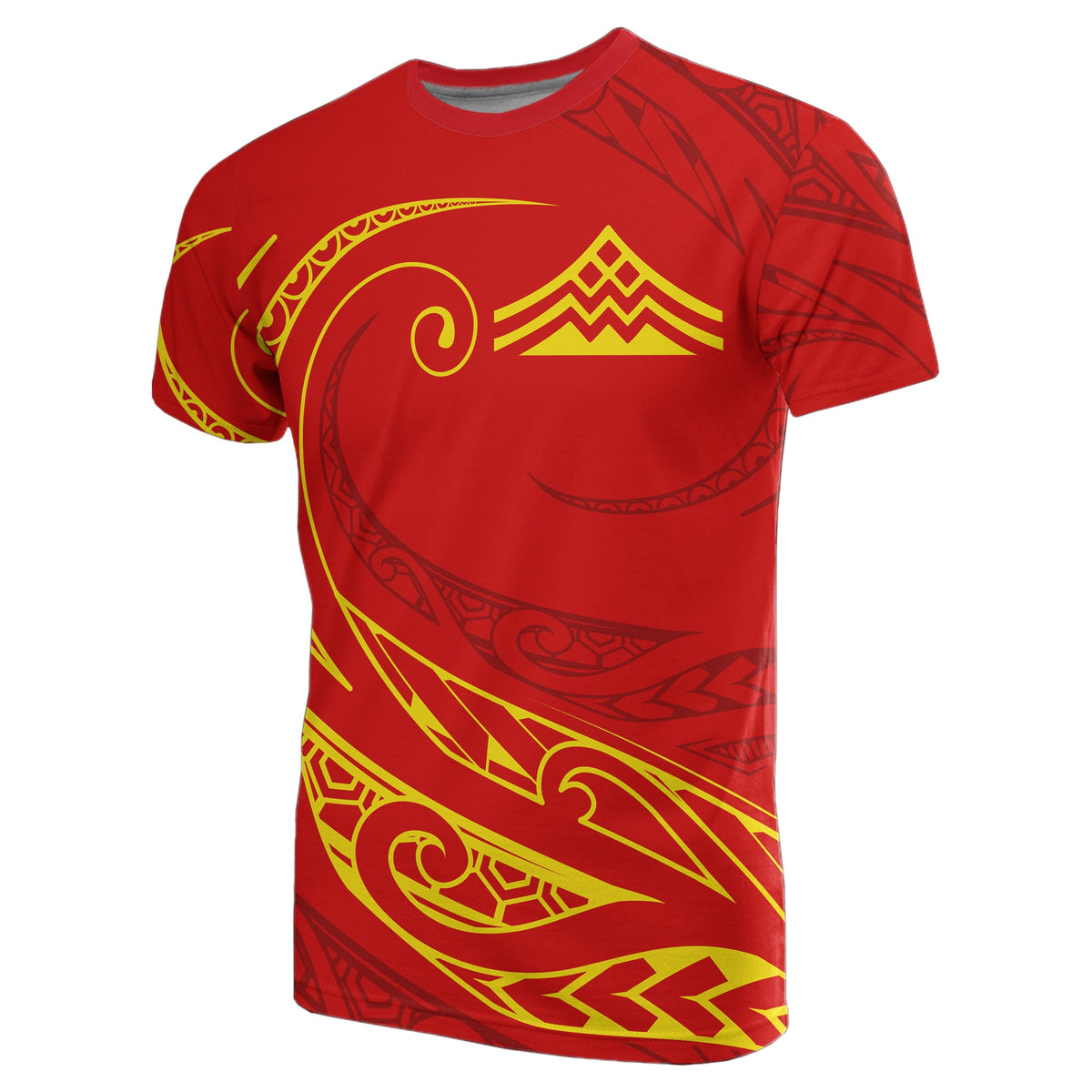 Hawaiian Mauna Kea Polynesian T shirt Frida Style - Polynesian Pride