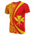 Kanaka Polynesian Mauna Kea T shirt Circle Style - Polynesian Pride