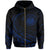 Hawaii Zipper Hoodie Frida Style Blue - Polynesian Pride