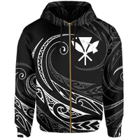Kanaka Polynesian Zipper Hoodie Frida Style - Polynesian Pride