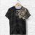 New Zealand T Shirt, Maori Lion Tattoo Shirt Tan Unisex Black - Polynesian Pride