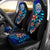 Marshall Islands Custom Personalised Car Seat Covers - Vintage Tribal Mountain Crest Universal Fit Vintage - Polynesian Pride