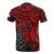 Tahiti T Shirt Tahiti Flag Polynesian Red Turtle Hibiscus - Polynesian Pride