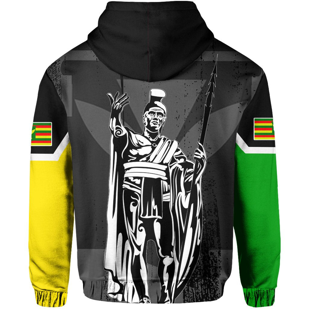 Hawaii King KanaKa Maoli Flag Hoodie - Polynesian Pride