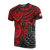 Tahiti T Shirt Tahiti Flag Polynesian Red Turtle Hibiscus Unisex RED - Polynesian Pride