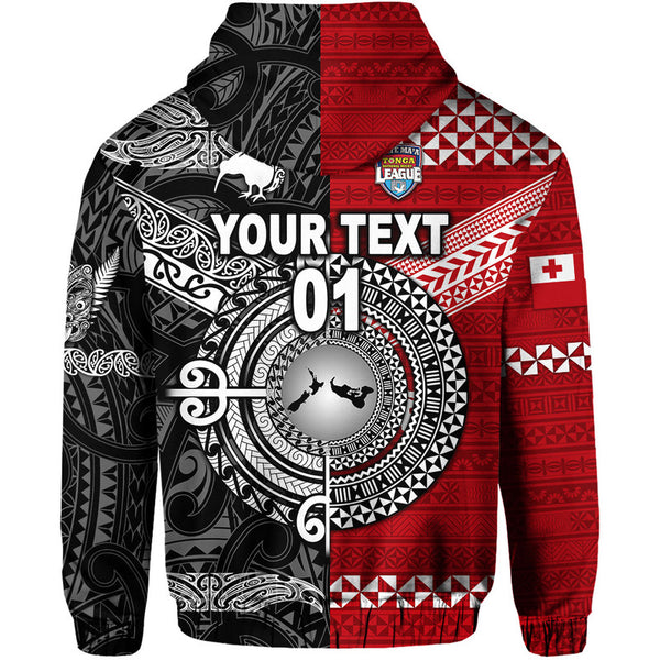 Custom Mate Maa Tonga Ngatu and Australia Wallabies Aboriginal T Shirt Rugby Together LT8