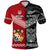 Custom Tonga New Zealand Rugby Polo Shirt Mate Maa Ngatu and Maori All Black Together LT8 - Polynesian Pride