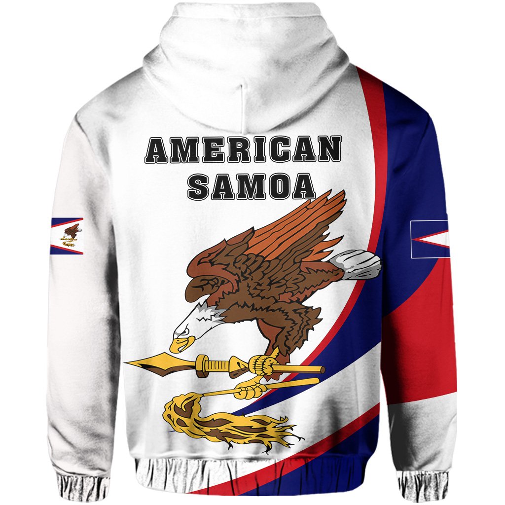 American Samoa Hoodie Arch Style - Polynesian Pride