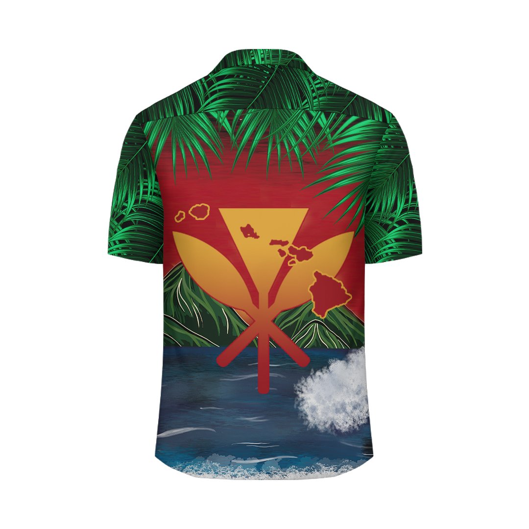 Hawaii Sea Leaves Hawaiian Shirt - Polynesian Pride