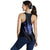 Kanaka Map Polynesian Racerback Tank - Blue Heart - AH - Polynesian Pride