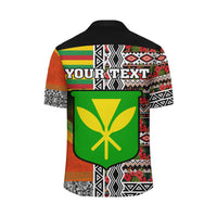 Hawaii Kanaka Maoli Pattern Hawaiian Shirt - Layer Style - Polynesian Pride
