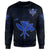 Kanaka Map Polynesian Sweatshirt - Blue Heart - AH - Polynesian Pride