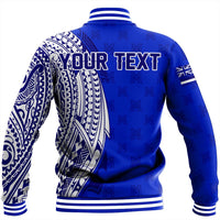 (Personalized) Hawaii Baseball Jacket - Maui High Tribal Kakau Baseball Jacket - AH - Polynesian Pride