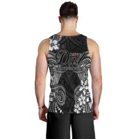 (Custom Personalised) Polynesian Fathers Day Men Tank Top I Love You In Every Universe - Black LT8 - Polynesian Pride