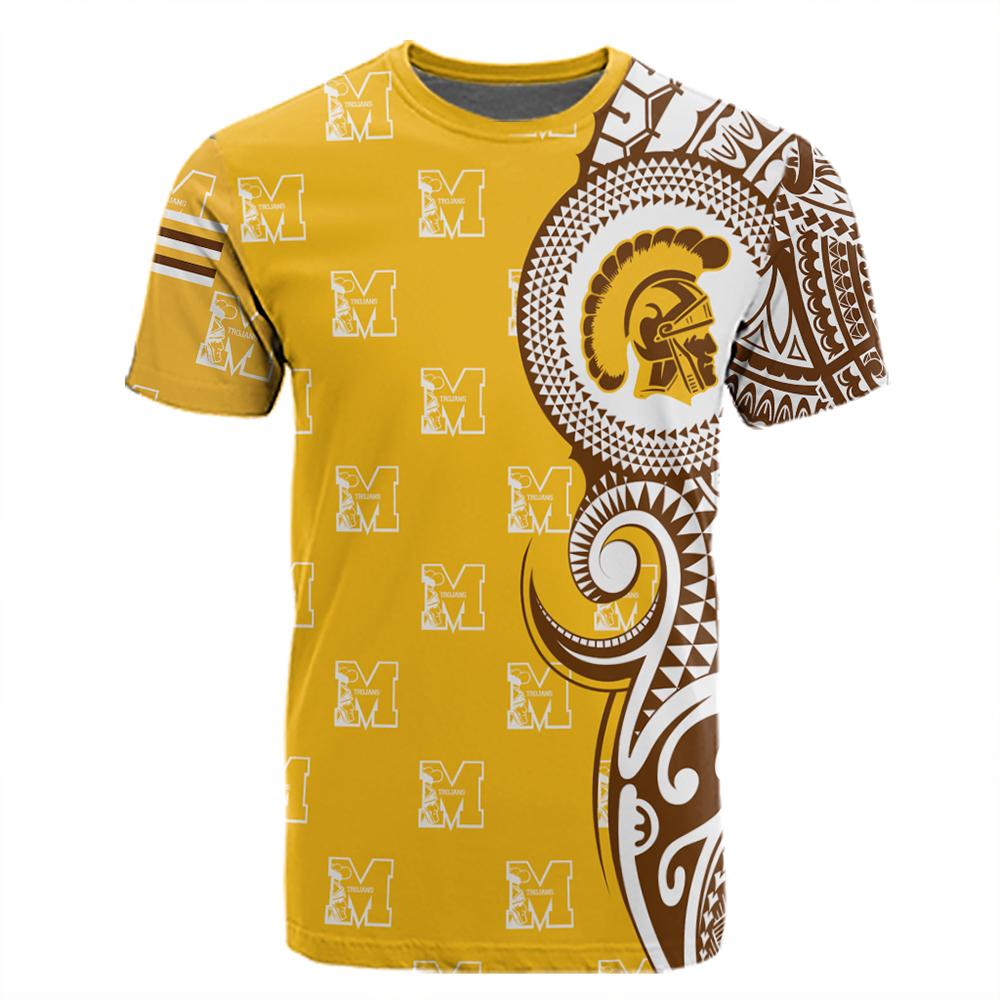 Custom Hawaii Mililani High Tribal Kakau T Shirt - Polynesian Pride