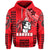 Custom Hawaii High School Kahuku Hoodie Mix Kakau LT6 Pullover Hoodie Red - Polynesian Pride