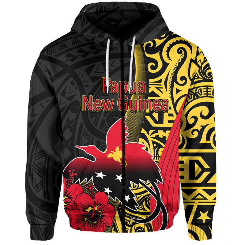 Custom Papua New Guinea Hoodie Vibe Style LT6 - Polynesian Pride