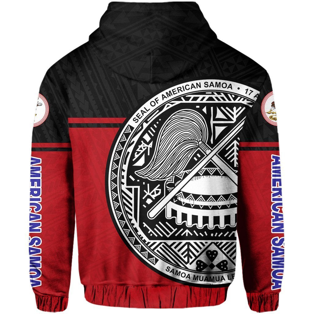 hawaiiZip Hoodie American Samoa - Polynesian Pride