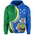 Solomon Islands Independence Day 44th Anniversary Hoodie No.1 LT6 Blue - Polynesian Pride
