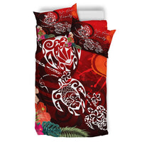 Hawaii Turtle Family Bedding Set - We Are Family - AH - Polynesian Pride